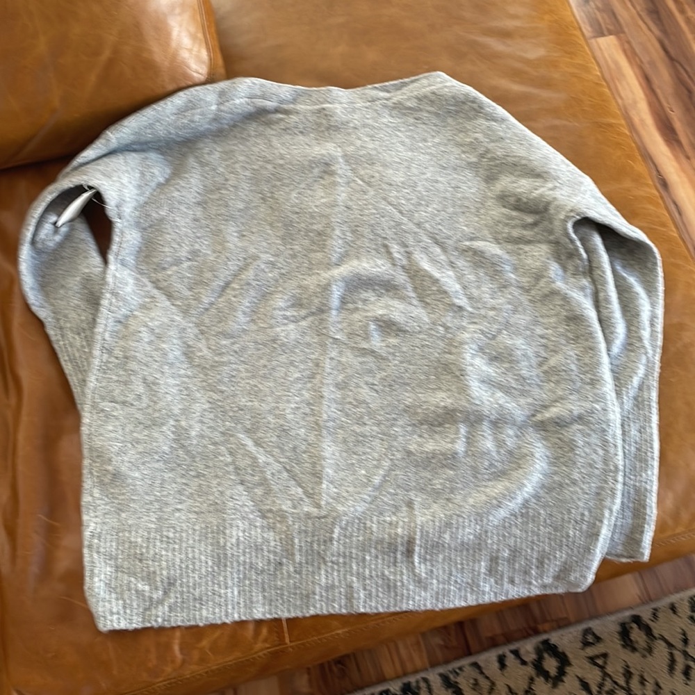Grey Oversized Anthropologie Sweater large